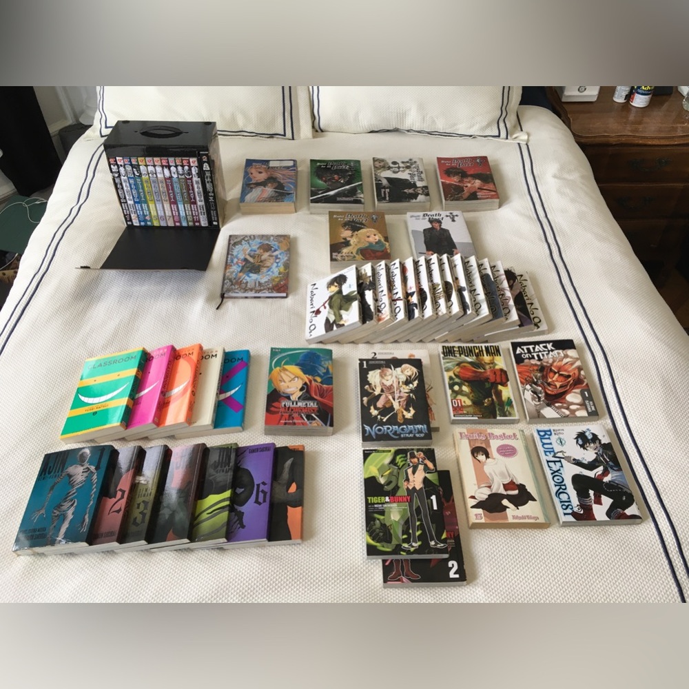 Various Manga, Varying Prices